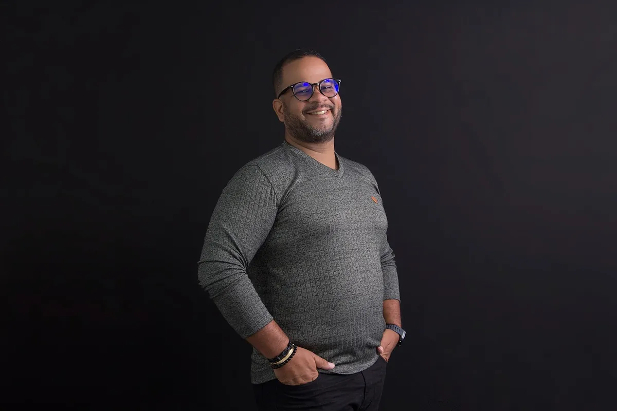 man, model, smile, smiling, plus size, business, person